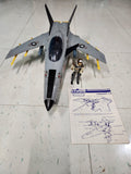 GI Joe Conquest X-30 1986 Near Complete W/ Slipstream + Blueprints.