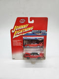 1:64 Johnny Lightning PM 1970 Plymouth Superbird Red Muscle Car USA Metal.