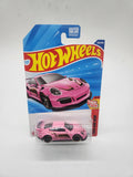 Hot Wheels 2025 Porsche 911 GT3 RS Pink HW Then And Now #8/10.