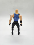 1999 WCW NWO Marvel Bill Goldberg Wresting figure WWF WWE HOF Blue Shirt.