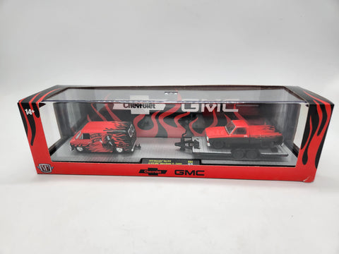 1/64th M2 Auto Haulers R84 1973 Chevrolet Van G10 & 1976 GMC Sierra Grande 15.