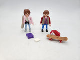 Playmobil 70574 Marty McFly & Jennifer Parker complete.