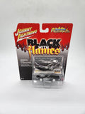 Johnny Lightning Black With Flames 1968 Chevy Corvette Convertible, 1:64.