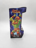 WWE x Street Fighter Ultimate Warrior As Blanka Action Figure Arcade Box.