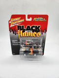 Johnny Lightning Street Freaks Black With Flames 50301c '33 Willys Pickup.