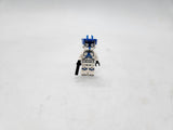 LEGO Star Wars Clone Heavy Trooper with Blue Visor and Double Blaster.