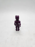 Vintage 1984 Fisher Price Construx Space PURPLE ALIEN 3" Action Figure RARE.