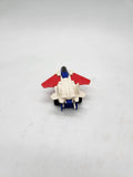 TOMY JAPAN R-6 robot jet plane pull back friction toy Transformer.