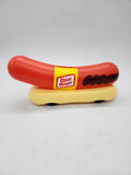 Vintage Oscar Meyer Weiner Mobile Coin Bank Toy 1993 Oscar Meyer Foods.