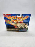 1995 Hot Wheels Silver Series Micro Vehicles & 4-Speed Launcher.