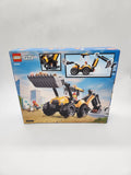 LEGO 60480 City Yellow Backhoe Loader.