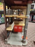 Vintage 1984 The Real Ghostbusters Fire Station Headquarters Playset Kenner.