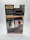 Star Wars A New Hope Read-Along Book & Cassette Tape 1997.