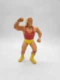 WWF action figure: Hulk Hoggan, Red Shirt Titan Sports, Hulkamania LJN 1988.