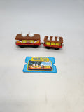Thomas & Friends Take-Along Die-Cast McColl's Farm Chicken and Egg Cars.