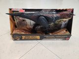 Jurassic World Charge N Chomp Carnotaurus Running Roaring Dinosaur Action Figure.