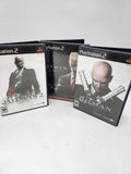 Hitman Trilogy: Blood Money, Silent Assassin, Contracts PS2.