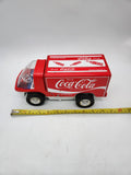 Vintage 1970 - Taiyo Coca-Cola Big Wheel 10” Toy Truck Bump ‘n Go Japan Works.