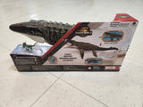 Jurassic World Rebirth Bite N Blast Mosasaurus Mini Dilophosaurus Action Figure.