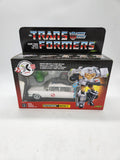 Hasbro Transformers Ghostbusters Ecto-1 Ectotron 2018 35th Rare.