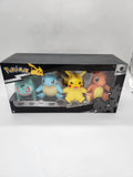 2021 Jazwares Pokemon Select Action Figure Bulbasaur Squirtle Pikachu Charmander.