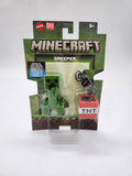 MINECRAFT Overworld Creeper Figure Pearl Grass Fully Articulated Mojang 2024.
