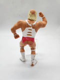 Vintage WWF LJN Superstars 1988 White Shirt Hulk Hogan Wrestling Action Figure.