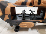 G.I.Joe 1986 HASBRO Tomahawk Army Helicopter With Lift-ticket no Mic Complete