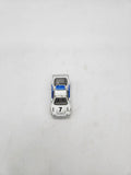 Vintage 1986 Matchbox #7 Ford RS-200 Rally Car #34 White/Blue 1:55 Diecast.