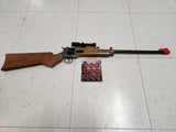 Vintage Cap Rifle with scope & caps.