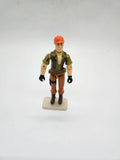 1984 G.I. Joe ARAH Hasbro Tollbooth (v1) Bridge Layer Driver w/o Sledghammer.