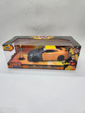 2009 Nissan GT-R Naruto Diecast Figure Hollywood Rides Jada.