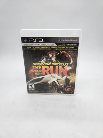 PS3 Need For Speed The Run Limited Edition.