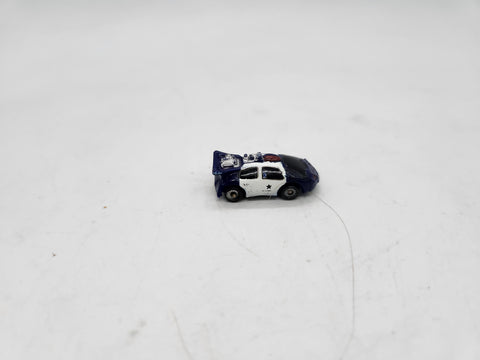 Vintage 1989 Funrise BACK TO THE FUTURE Police Car Micro Toy Car.