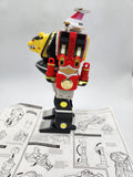 Bandai Mighty Morphin Power Rangers Deluxe Ninja Megazord 1995 near complete.