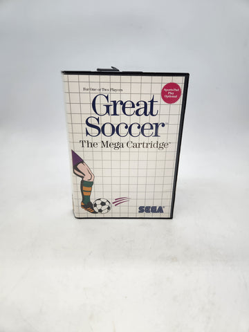 Great Soccer Sega Master, 1987.