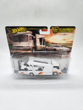 1:64 Hot Wheels Premium 2025 Team Transport JBM32 Toyota Soarer + Kousoku Hauler.