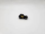 Vintage Micro Machines Bugatti Royale Black & Yellow 1987 Galoob.