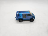 Vintage 1978 Tonka #121 Mini Blue Striped Van Made in Mexico.