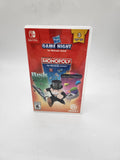 Hasbro Game Night Monopoly, Risk & Trivial Pursuit Live! Switch, 2018.