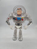 Thinkway Talking Buzz Lightyear Clear Talking Vintage 1995 Toy Story.