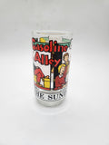 Vtg Libbey Glass 1976 The Sunday Funnies Gasoline Alley Dick Moores Chicago Trib.