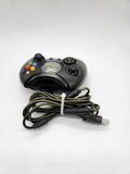 Microsoft Xbox Black Duke Controller X08-17160 & accessories.