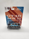 M2 Machines 1966 Ford GT40 MKII Blue and Orange.