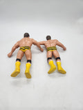 WWF LJN Killer Bees Jumping Jim Brunzell B Brian Blair Wrestling Superstars WWE.