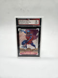 1995 Marvel Metal #53 Spider-Man 2099 Silver Flasher KSA 8.