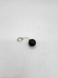 TMNT Killer Bee OI BALL AND CHAIN mega mutant 1990 8 black weapon accessory part.