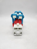 Vintage Transformers G1 Ultra Magnus White Optimus Prime Semi Truck Trailer 1984.