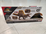 Jurassic World Rebirth Tail Thrasher Spinosaurus Dinosaur Action Figure Sound.