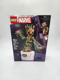 LEGO 76297 Marvel Dancing Groot, Birthday Gift for Kids, Guardians of the Galaxy.